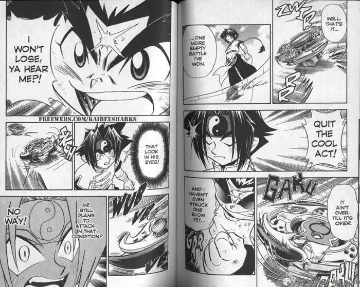 Bakuden Shoot Beyblade Chapter 6.3 13